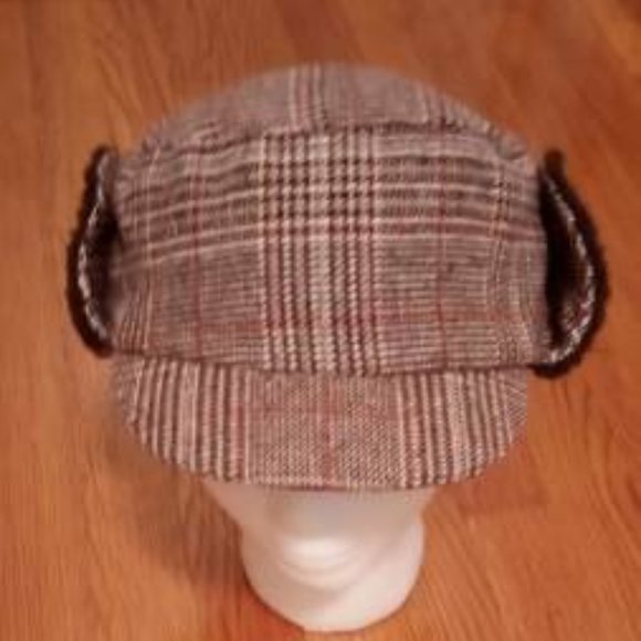 D&Y Men's Wool Trapper Hat with flaps (NEW) - Picture 1 of 3